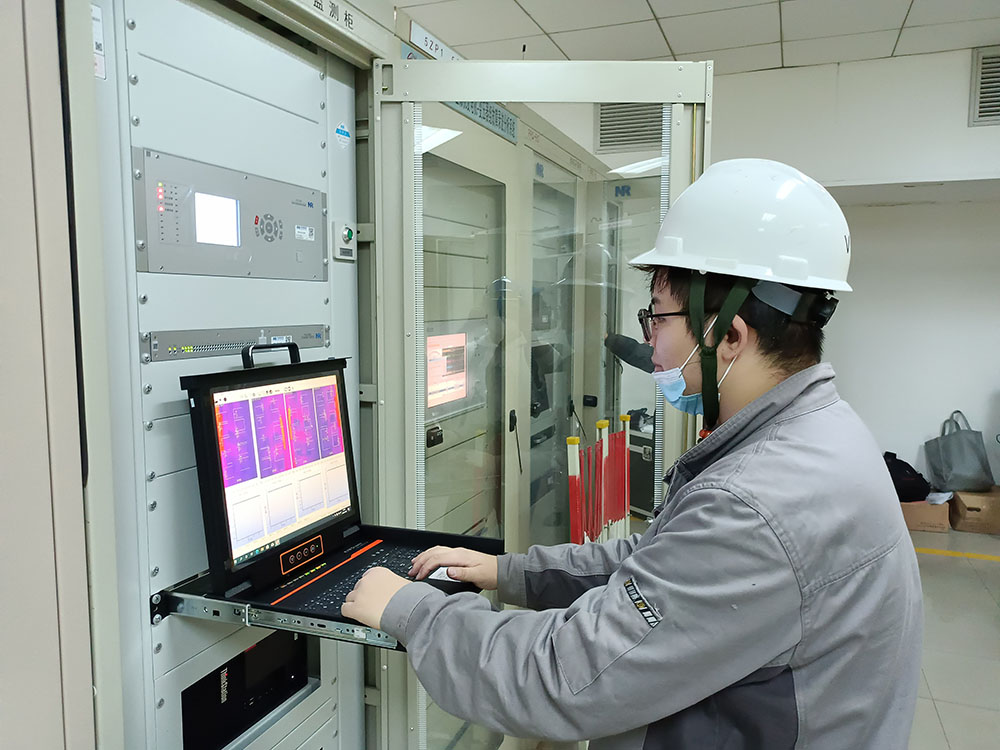 浙江浙能嘉華發電有限公司5號機組加裝發電機碳刷紅外熱成像智慧分析系統